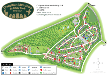 craigtoun meadows holiday park maps
