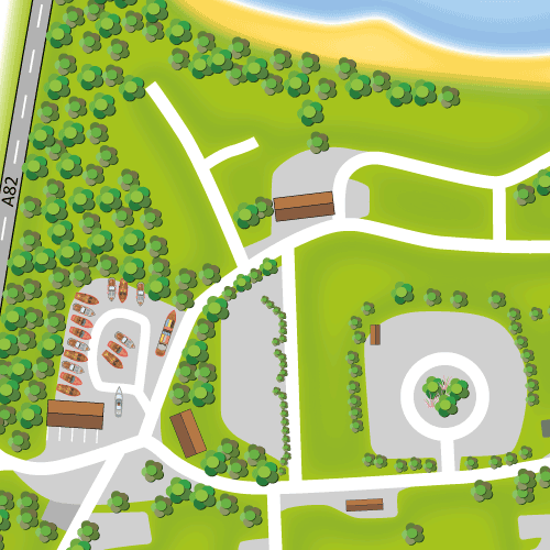 creating a rv park map